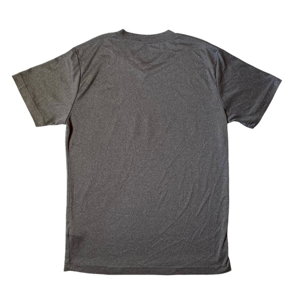 FC Barcelona Men’s Jersey Shirt Tee Grey with printed Badges - Size Small - Picture 2 of 5